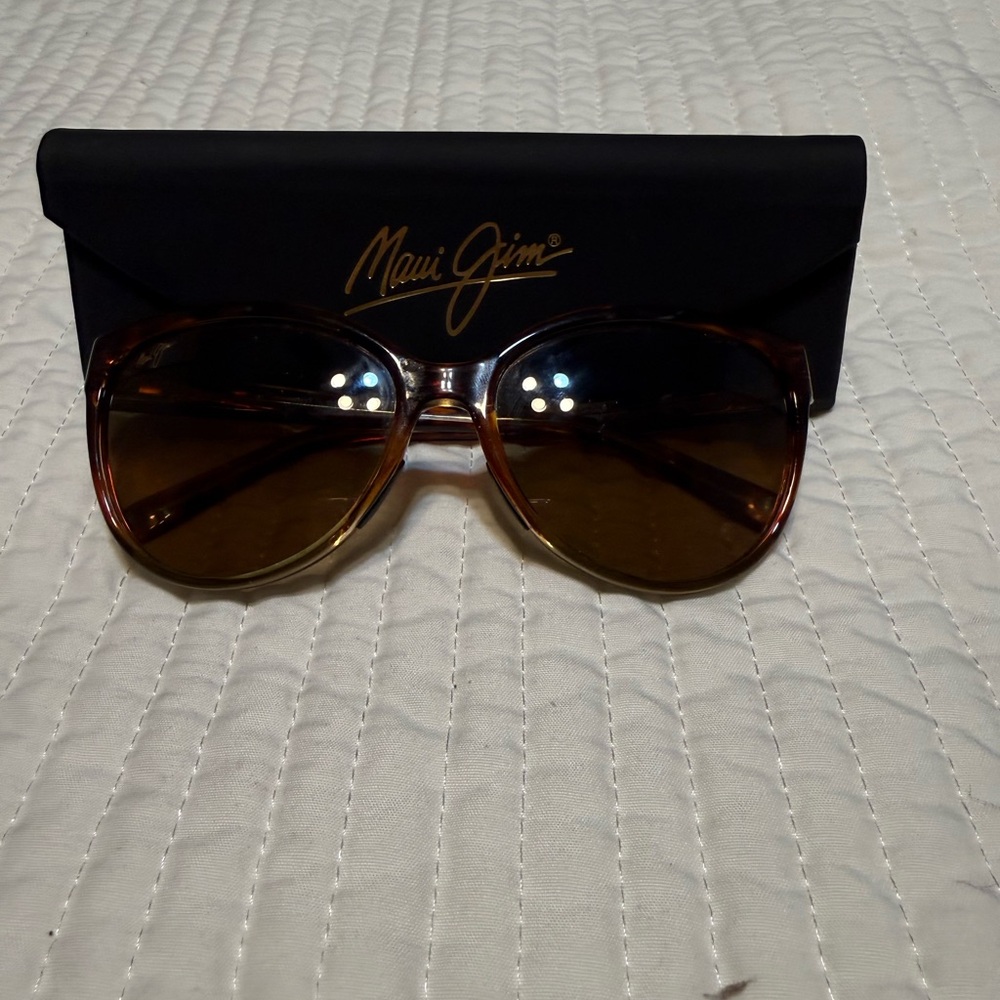 Maui Jim ‘OLU’OLU Women's Tortoise Sunglasses